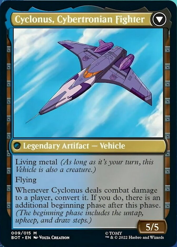 Cyclonus, the Saboteur // Cyclonus, Cybertronian Fighter [Transformers] | Black Swamp Games