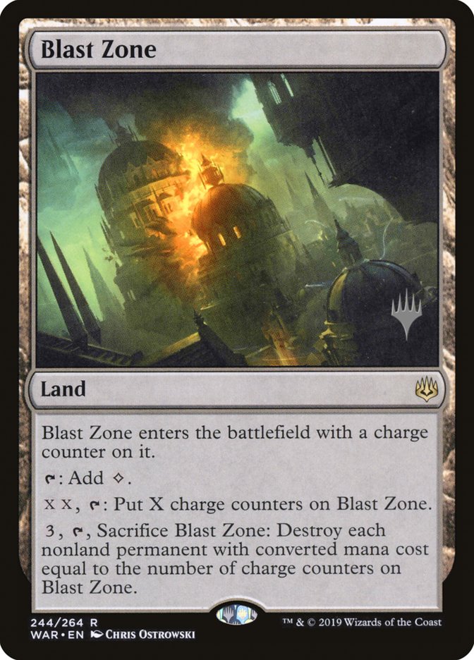 Blast Zone (Promo Pack) [War of the Spark Promos] | Black Swamp Games