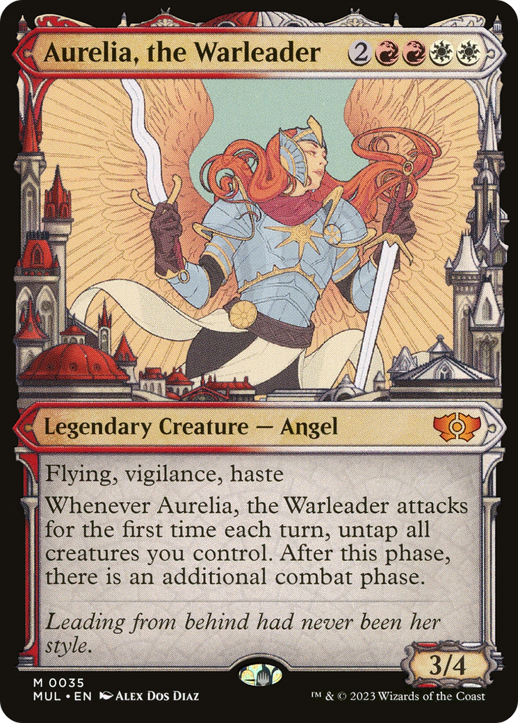 Aurelia, the Warleader [Multiverse Legends] | Black Swamp Games
