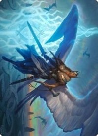 Righteous Valkyrie Art Card [Kaldheim Art Series] | Black Swamp Games