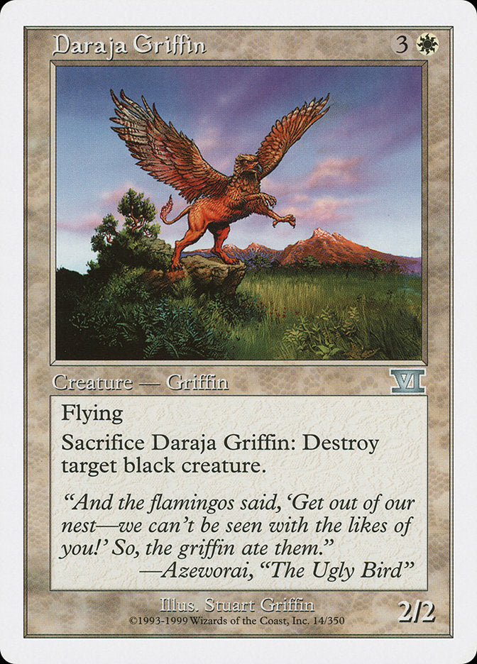 Daraja Griffin [Classic Sixth Edition] | Black Swamp Games