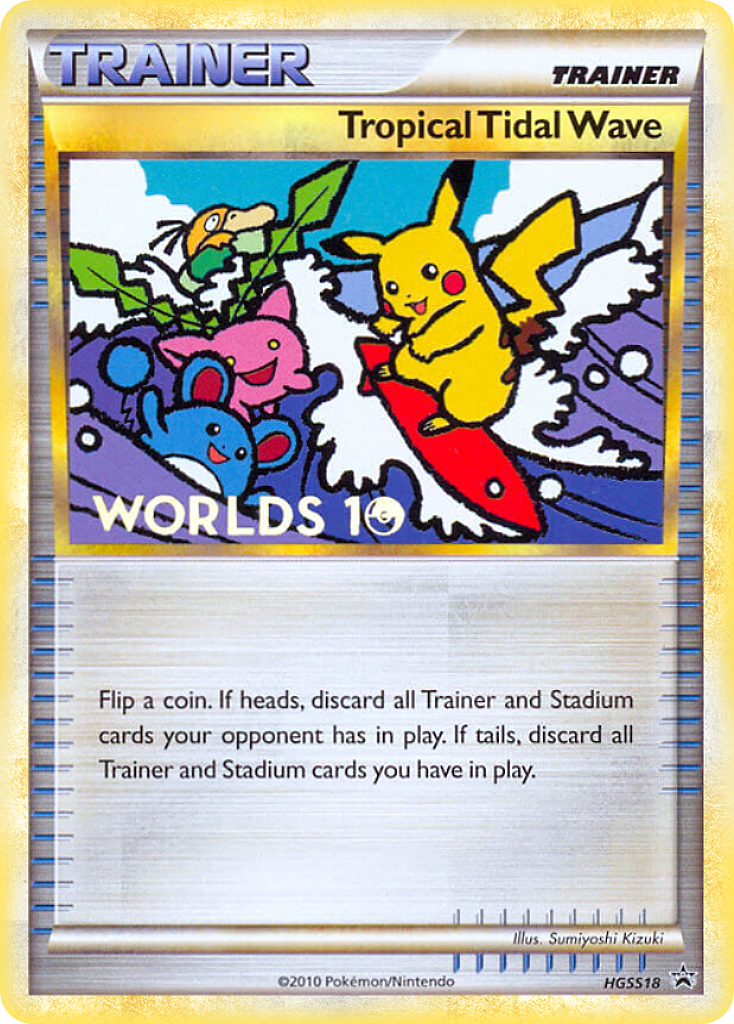 Tropical Tidal Wave (HGSS18) [HeartGold & SoulSilver: Black Star Promos] | Black Swamp Games