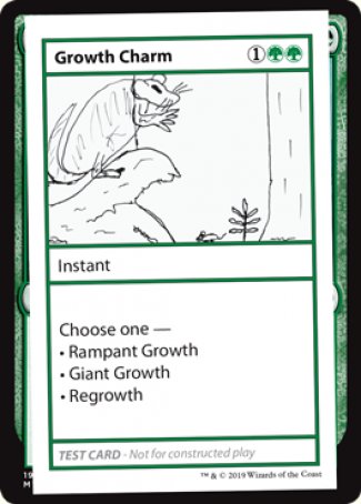 Growth Charm (2021 Edition) [Mystery Booster Playtest Cards] | Black Swamp Games