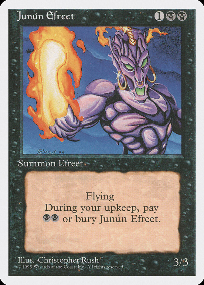 Junun Efreet [Fourth Edition] | Black Swamp Games