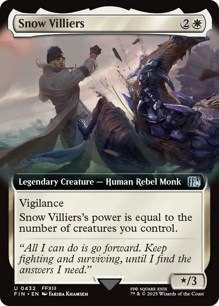 Snow Villiers (Extended Art) [FINAL FANTASY] | Black Swamp Games