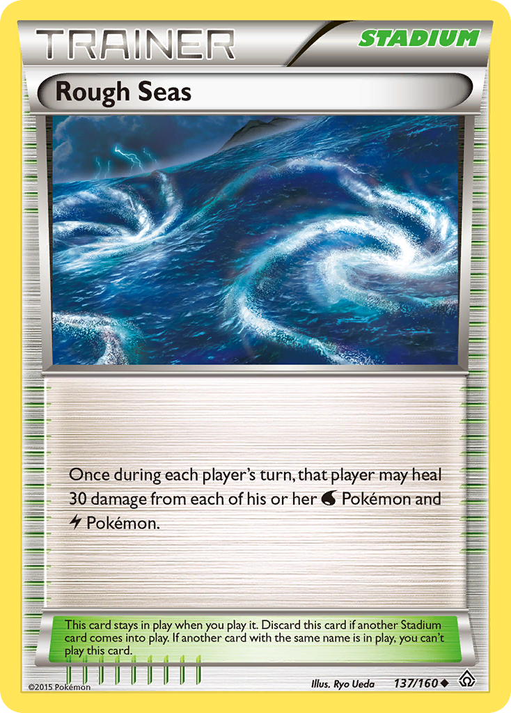 Rough Seas (137/160) [XY: Primal Clash] | Black Swamp Games