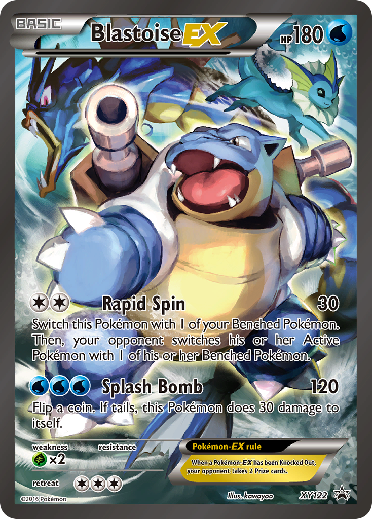 Blastoise EX (XY122) [XY: Black Star Promos] | Black Swamp Games