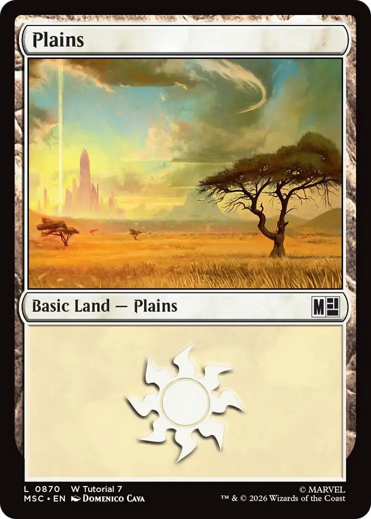 Plains (0870) [Marvel Super Heroes Commander] | Black Swamp Games