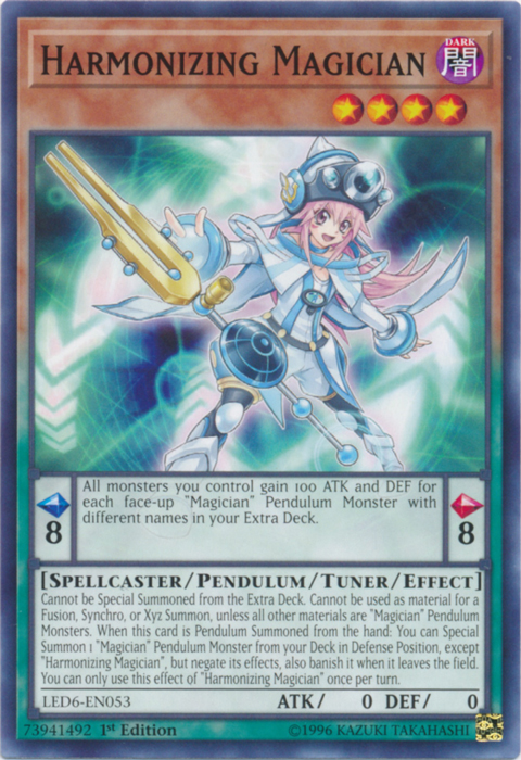 Harmonizing Magician [LED6-EN053] Common | Black Swamp Games