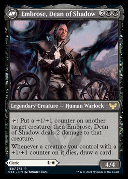 Shaile, Dean of Radiance // Embrose, Dean of Shadow [Strixhaven: School of Mages] | Black Swamp Games