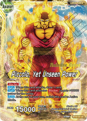 Piccolo // Piccolo, Yet Unseen Power (Fighter's Ambition Holiday Pack) (BT19-101) [Tournament Promotion Cards] | Black Swamp Games