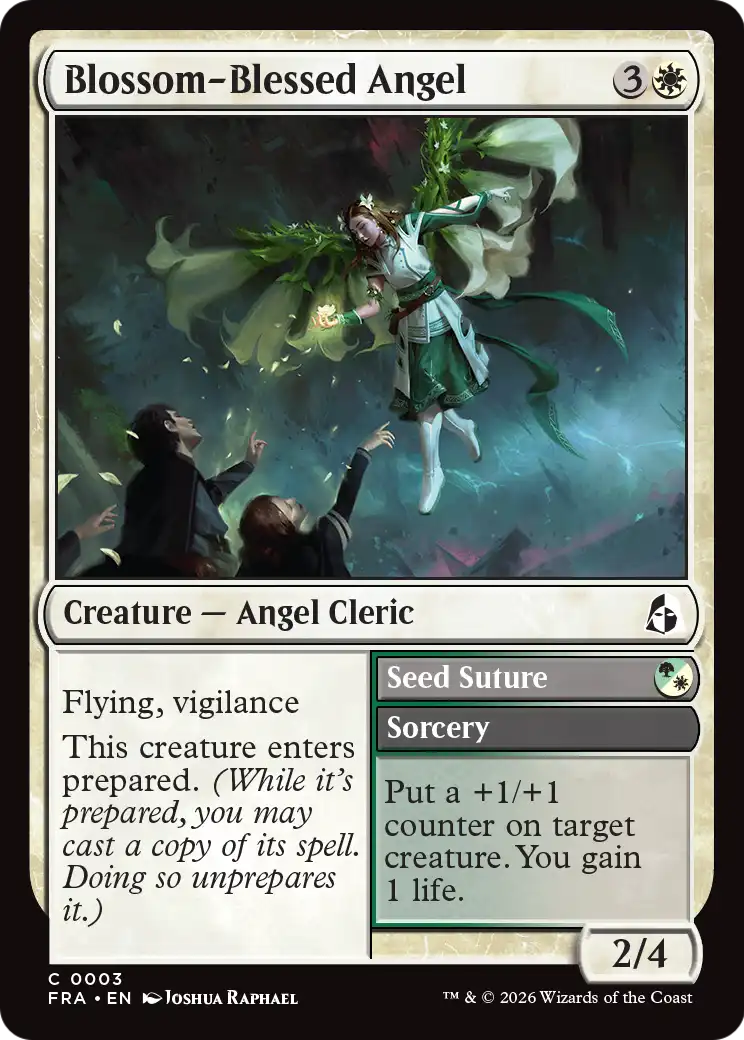Blossom-Blessed Angel [Reality Fracture] | Black Swamp Games