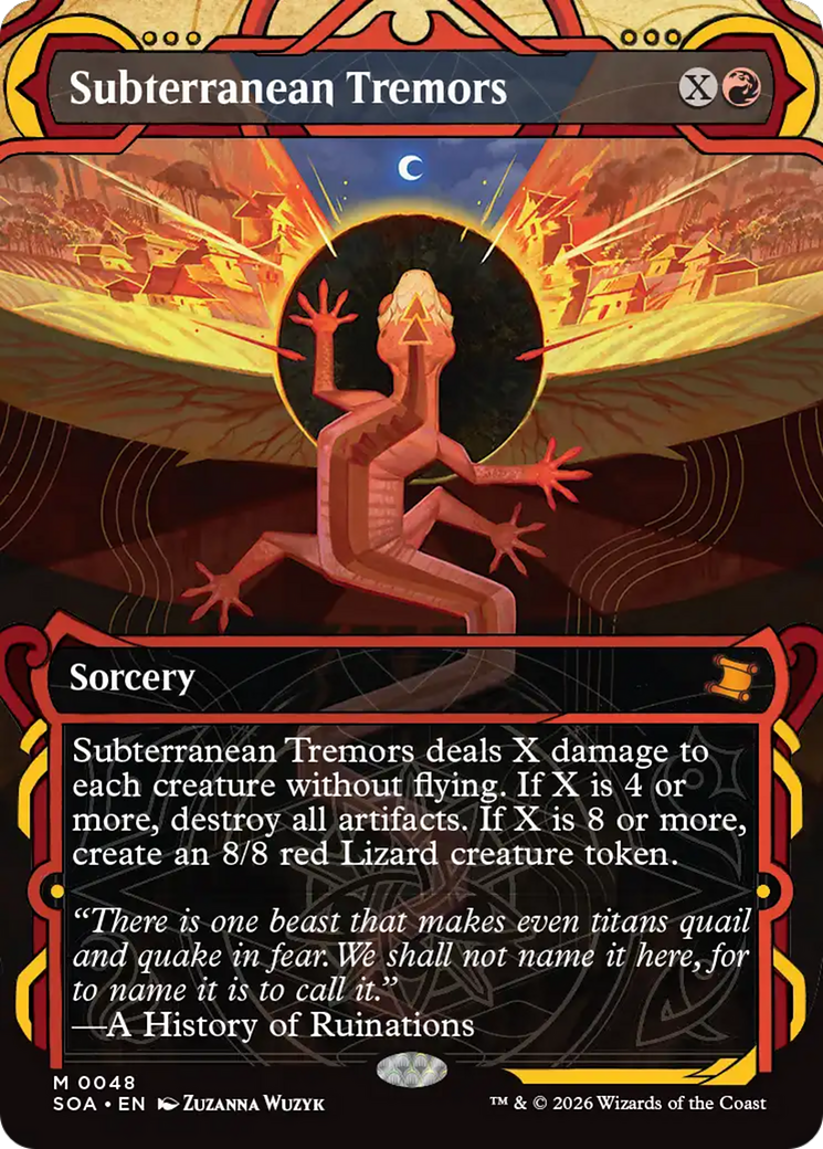 Subterranean Tremors [Secrets of Strixhaven: Mystical Archive] | Black Swamp Games