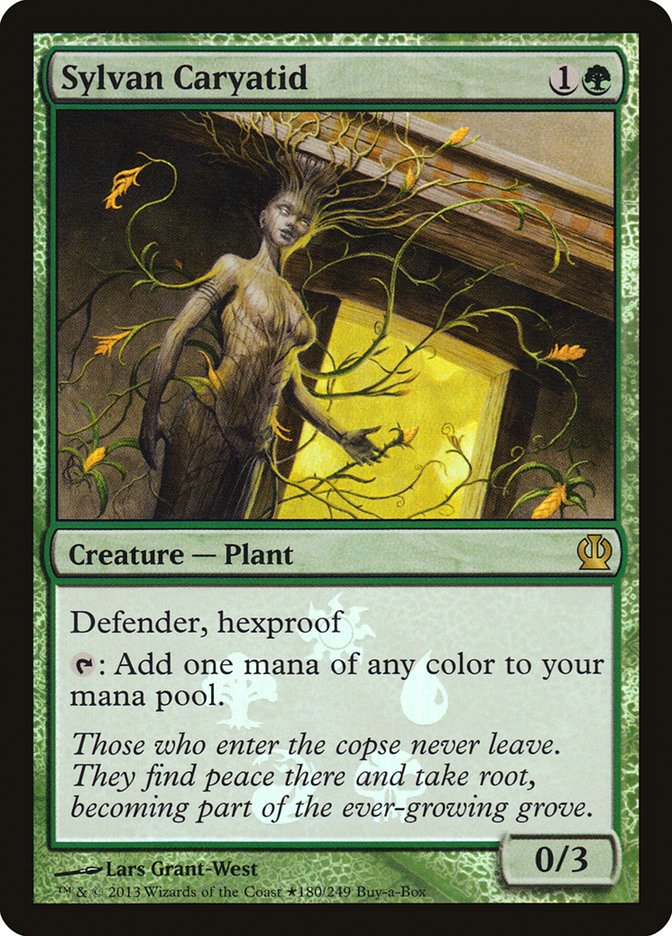 Sylvan Caryatid (Buy-A-Box) [Theros Promos] | Black Swamp Games