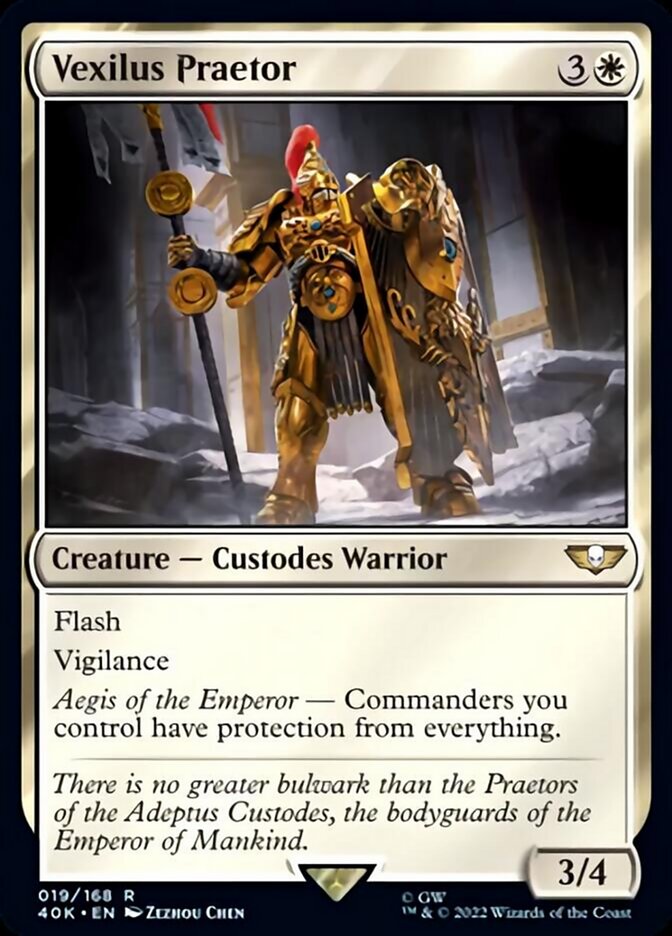 Vexilus Praetor (Surge Foil) [Warhammer 40,000] | Black Swamp Games
