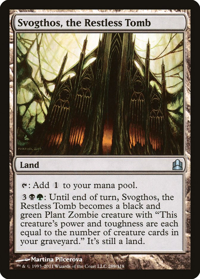 Svogthos, the Restless Tomb [Commander 2011] | Black Swamp Games