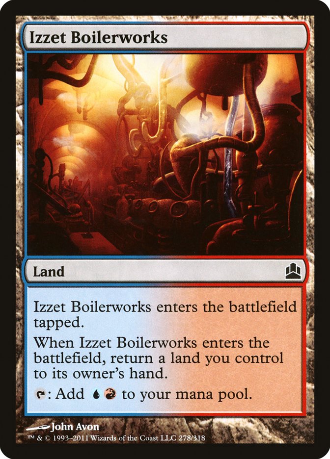 Izzet Boilerworks [Commander 2011] | Black Swamp Games