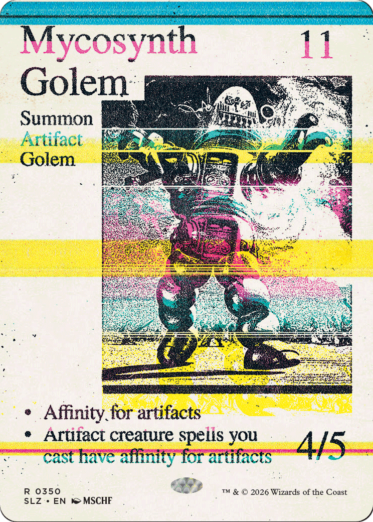 Mycosynth Golem (0350) [Secret Lair x MSCHF: The Zeta Set] | Black Swamp Games