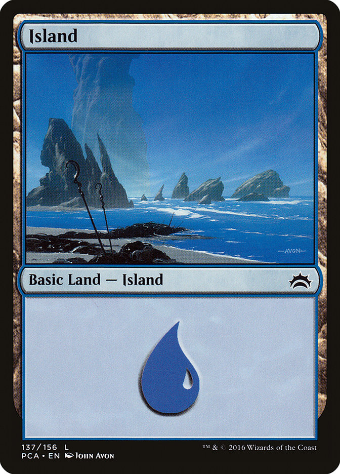 Island (137) [Planechase Anthology] | Black Swamp Games