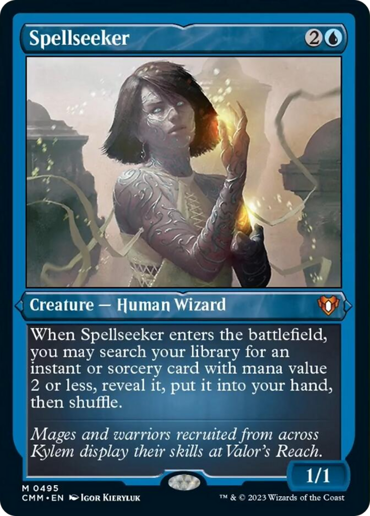 Spellseeker (Foil Etched) [Commander Masters] | Black Swamp Games