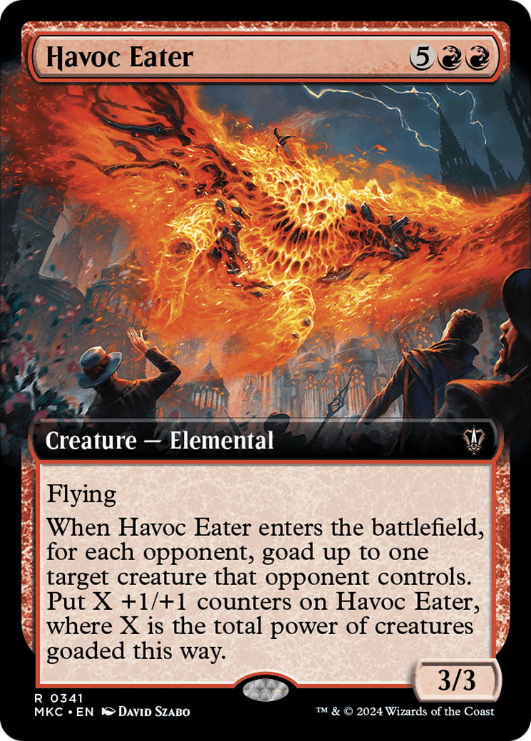 Havoc Eater (Extended Art) [Murders at Karlov Manor Commander] | Black Swamp Games