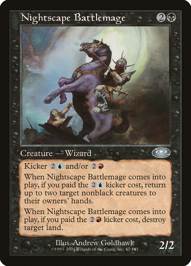 Nightscape Battlemage [Planeshift] | Black Swamp Games