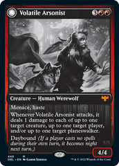 Volatile Arsonist // Dire-Strain Anarchist [Innistrad: Double Feature] | Black Swamp Games