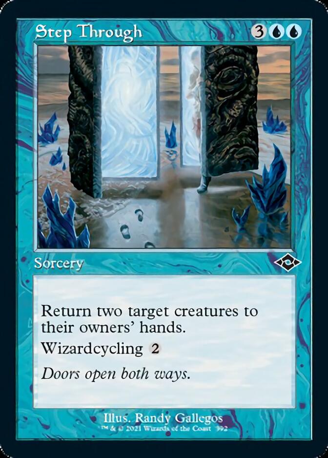 Step Through (Retro Foil Etched) [Modern Horizons 2] | Black Swamp Games