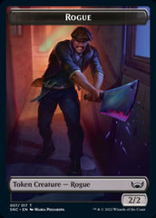 Elemental (032) // Rogue Double-Sided Token [Streets of New Capenna Commander Tokens] | Black Swamp Games