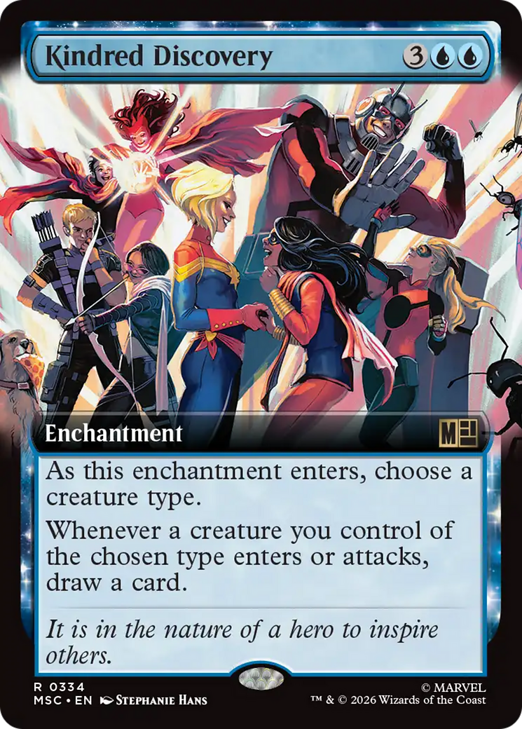 Kindred Discovery (Extended Art) [Marvel Super Heroes Commander] | Black Swamp Games