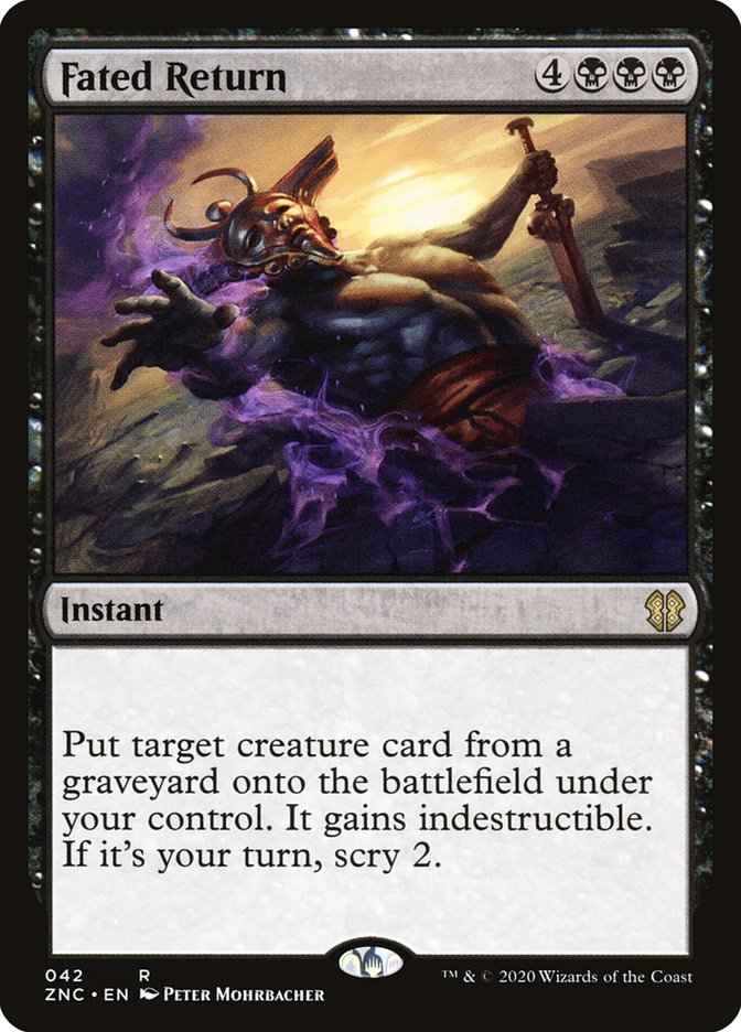 Fated Return [Zendikar Rising Commander] | Black Swamp Games