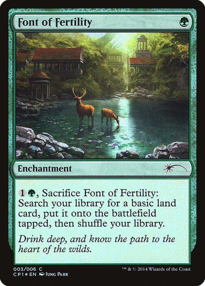 Font of Fertility [Magic 2015 Clash Pack] | Black Swamp Games