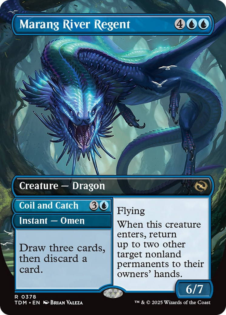 Marang River Regent (Borderless) [Tarkir: Dragonstorm] | Black Swamp Games
