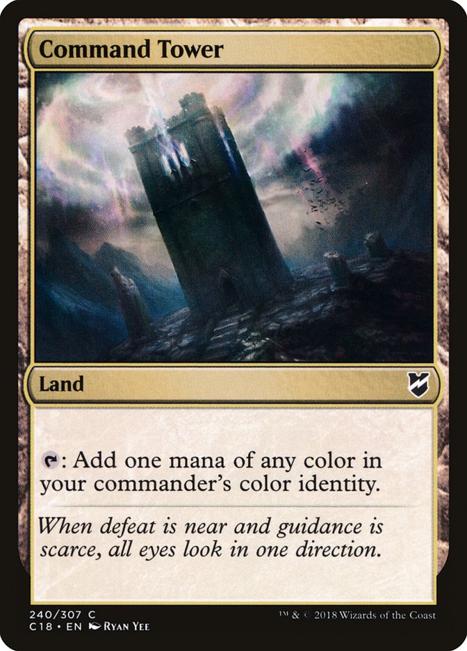 Command Tower [Commander 2018] | Black Swamp Games