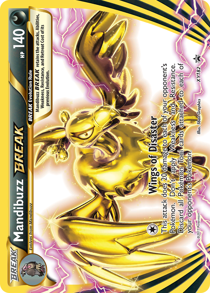 Mandibuzz BREAK (XY182) [XY: Black Star Promos] | Black Swamp Games