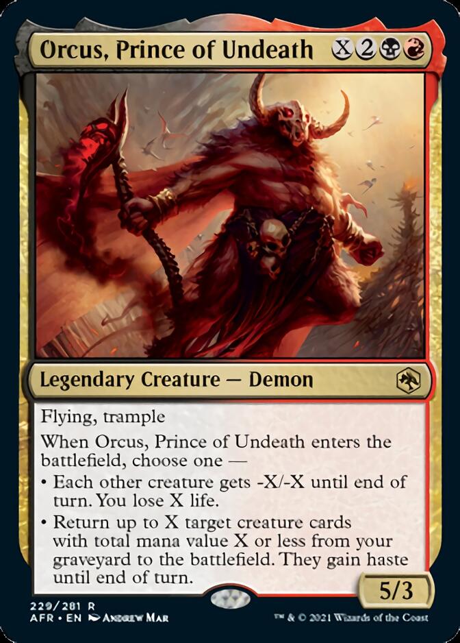 Orcus, Prince of Undeath [Dungeons & Dragons: Adventures in the Forgotten Realms] | Black Swamp Games