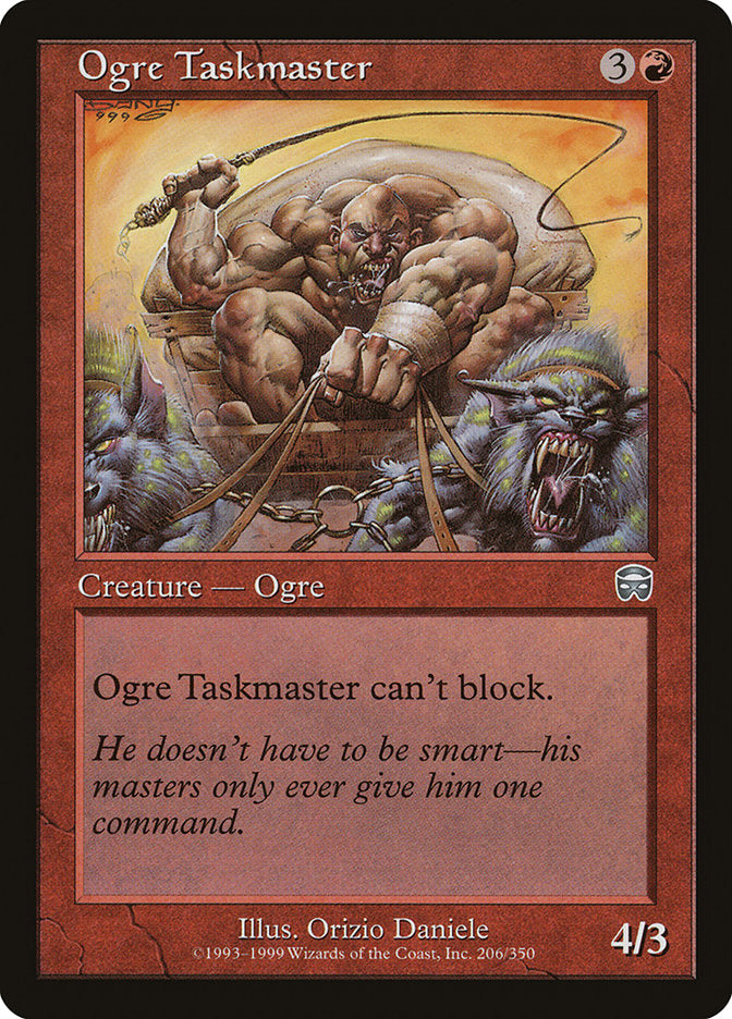 Ogre Taskmaster [Mercadian Masques] | Black Swamp Games