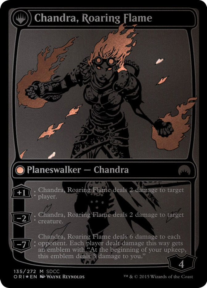 Chandra, Fire of Kaladesh // Chandra, Roaring Flame [San Diego Comic-Con 2015] | Black Swamp Games