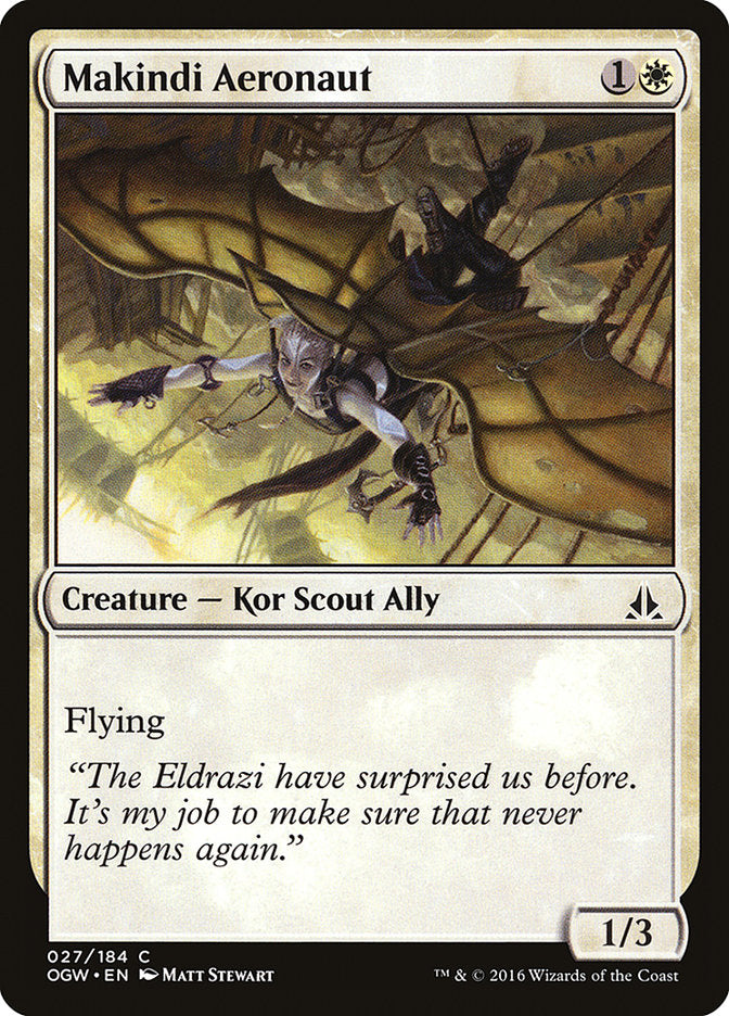 Makindi Aeronaut [Oath of the Gatewatch] | Black Swamp Games