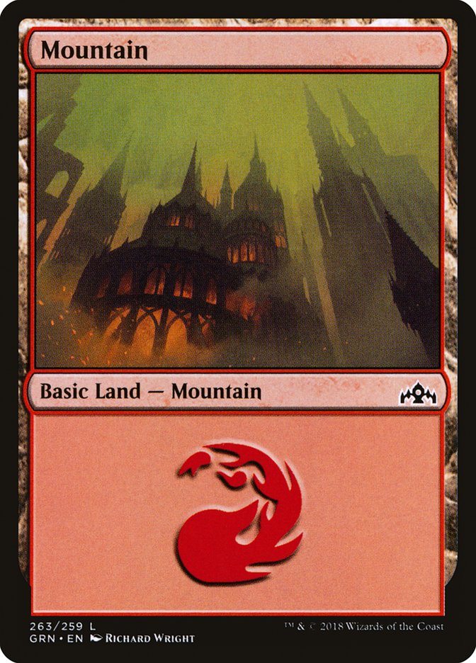 Mountain (263) [Guilds of Ravnica] | Black Swamp Games