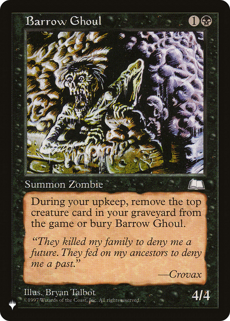 Barrow Ghoul [The List] | Black Swamp Games