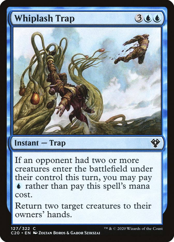 Whiplash Trap [Commander 2020] | Black Swamp Games