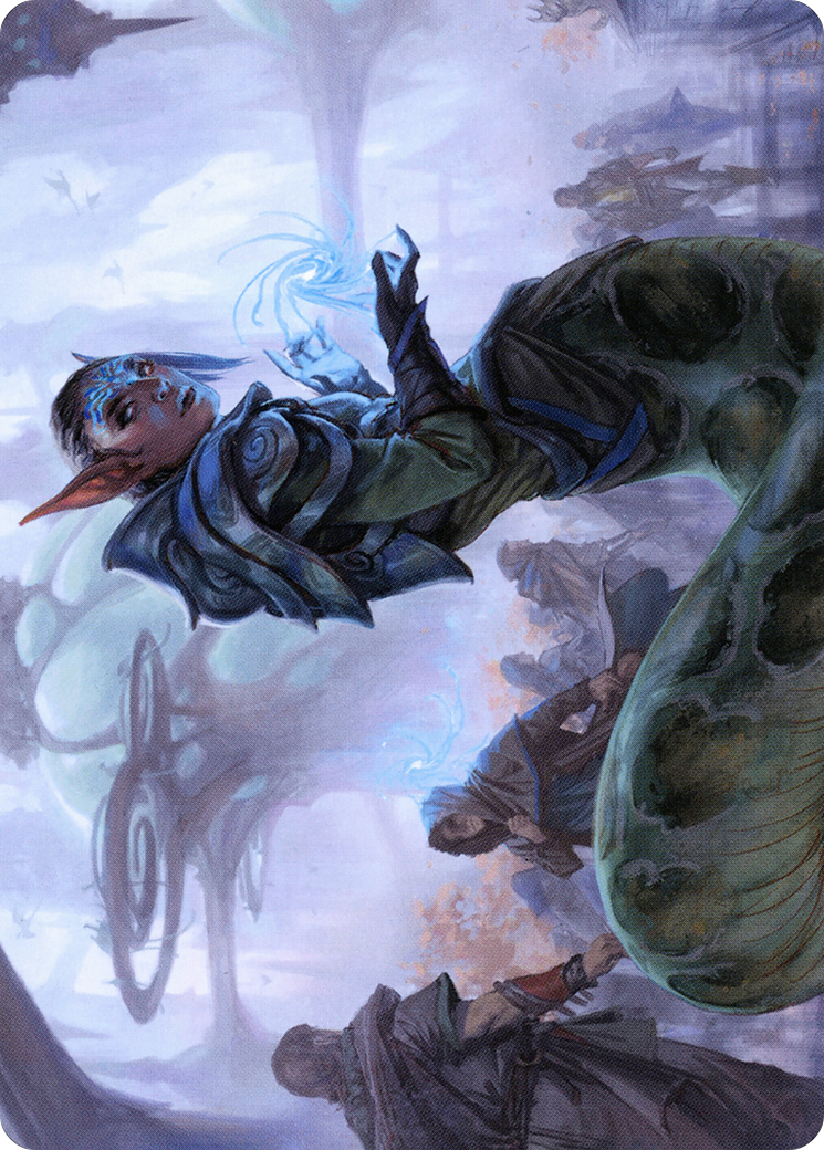 Lonis, Cryptozoologist Art Card [Modern Horizons 2 Art Series] | Black Swamp Games