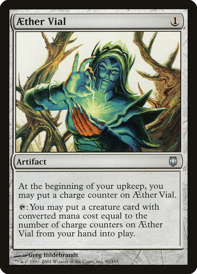 Aether Vial [Darksteel] | Black Swamp Games