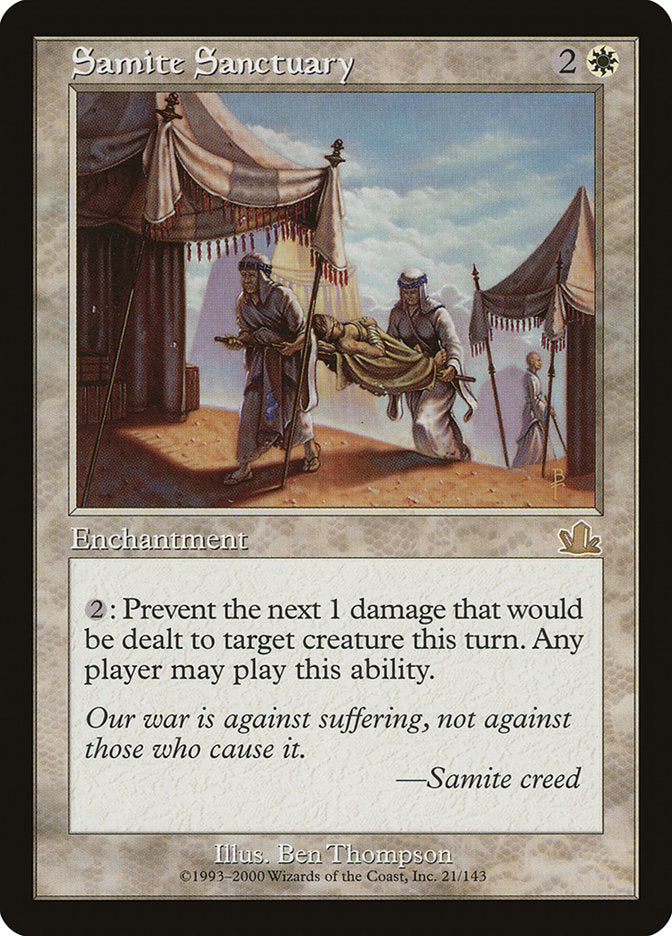 Samite Sanctuary [Prophecy] | Black Swamp Games