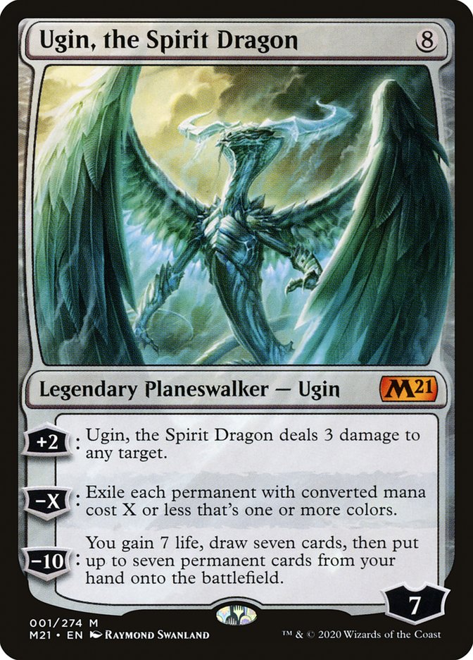 Ugin, the Spirit Dragon [Core Set 2021] | Black Swamp Games