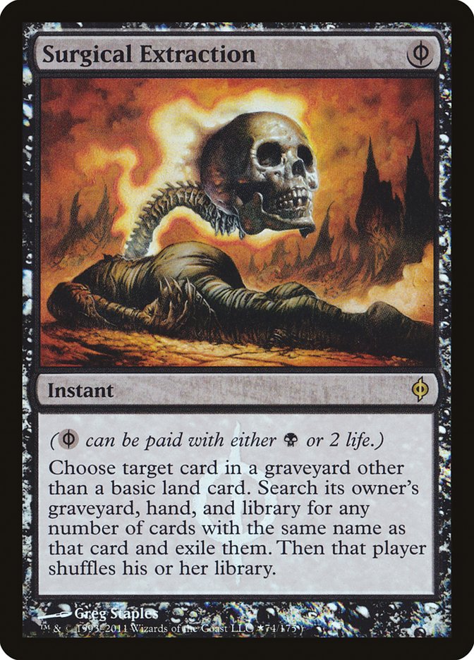 Surgical Extraction (Buy-A-Box) [New Phyrexia Promos] | Black Swamp Games