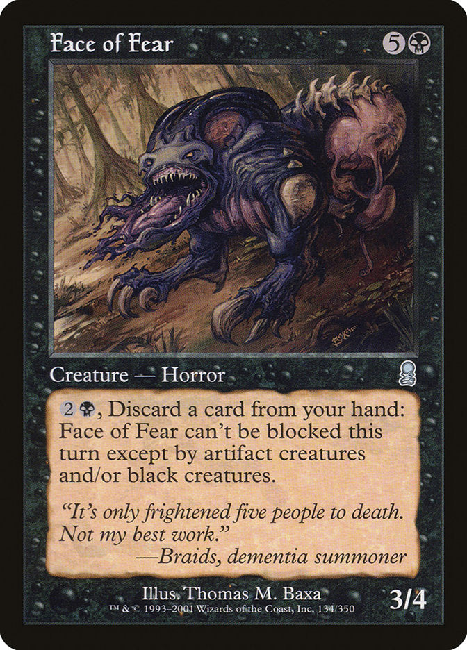 Face of Fear [Odyssey] | Black Swamp Games