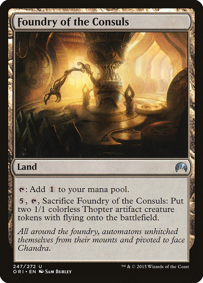 Foundry of the Consuls [Magic Origins] | Black Swamp Games
