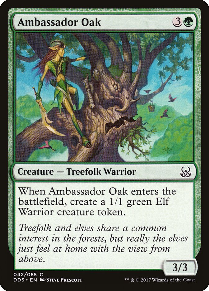 Ambassador Oak [Duel Decks: Mind vs. Might] | Black Swamp Games